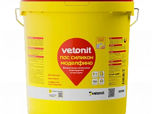 Штукатурка Vetonit пас силикон моделфино 25 кг.